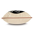 Belleair Zipper Decorative Pillow in Black