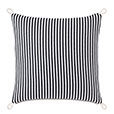 Villa Cord Knot Decorative Pillow in Black