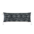 Seydou Tassel Decorative Pillow in Black