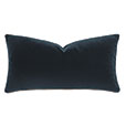 Capra Faux Mohair Decorative Pillow in Charcoal