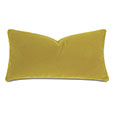 Capra Faux Mohair Decorative Pillow in Citron