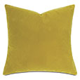 Capra Faux Mohair Decorative Pillow in Citron