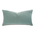 Capra Faux Mohair Decorative Pillow in Mist