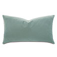 Capra Faux Mohair Decorative Pillow in Mist