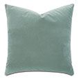 Capra Faux Mohair Decorative Pillow in Mist