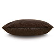 Nevin Vegan Leather Decorative Pillow in Bark