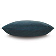 Nevin Vegan Leather Decorative Pillow in Denim