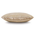 Tegu Faux Snakeskin Decorative Pillow in Gold