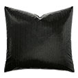 Janus Reptilian Decorative Pillow in Onyx