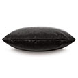 Janus Reptilian Decorative Pillow in Onyx