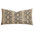 Pascal Faux Python Decorative Pillow