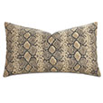 Pascal Faux Python Decorative Pillow