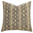 Pascal Faux Python Decorative Pillow