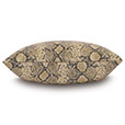 Pascal Faux Python Decorative Pillow