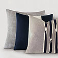 Harbor Knots Decorative Pillow in Navy