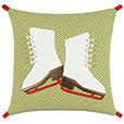 Skates Lasercut Decorative Pillow