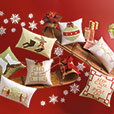 Candy Applique Decorative Pillow