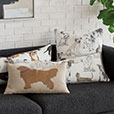 Retriever Applique Decorative Pillow