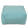 Harris Teal Pouf