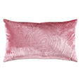 Geode Lasercut Decorative Pillow in Rose Quartz