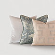 Geode Velvet Decorative Pillow in Snow