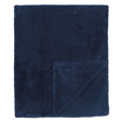 Fur Navy Throw