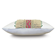 Rainbow Fringe Decorative Pillow