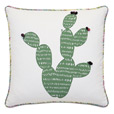 Prickly Lasercut Decorative Pillow