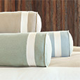 Bel Air Linen Bolster In Sky