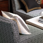Breeze Black With Greek Border
