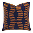Ladue Geometric Accent Pillow In Indigo