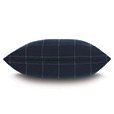 Ladue Checkered Accent Pillow In Indigo