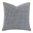 Ladue Houndstooth Accent Pillow In Indigo