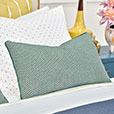 Twin Palms Textured Decorative Pillow