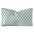 Twin Palms Geometric Decorative Pillow