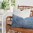 Mykonos Embroidered Decorative Pillow