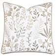 Sussex Embroidered Decorative Pillow