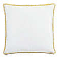 VILLA BLANCA EMBROIDERED DECORATIVE PILLOW