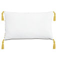 VILLA BLANCA EMBROIDERED DECORATIVE PILLOW