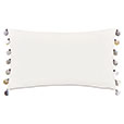 ST. LUCIA BEADED DECORATIVE PILLOW