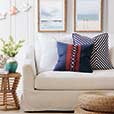 Summerhouse Striped Decorative Pillow