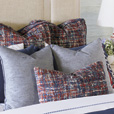 Newport Accent Pillow In Blue