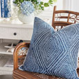 Mykonos Embroidered Decorative Pillow