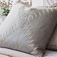 Park City Faux Leather Decorative Pillow