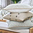 ST. LUCIA CAPIZ SHELL DECORATIVE PILLOW