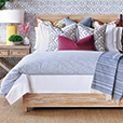 Tanner Indigo Duvet Cover