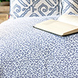 Tanner Indigo Duvet Cover