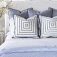 Tanner Indigo Duvet Cover