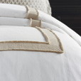 Brentwood Jute Border Duvet Cover