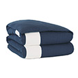 Bel Air Linen Duvet Cover In Indigo